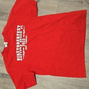 Delta Red Biketoberfest Kids Tee 2023 Biketoberfest Daytona Beach FL 31st Annual